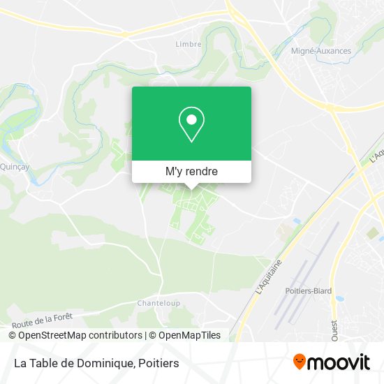 La Table de Dominique plan