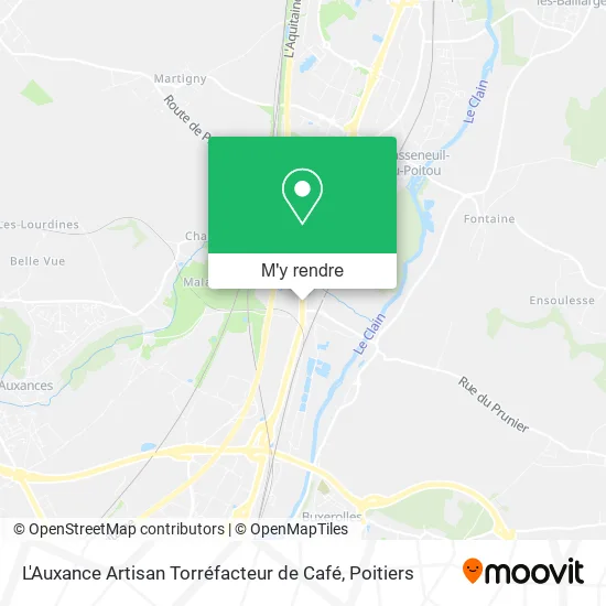 L'Auxance Artisan Torréfacteur de Café plan