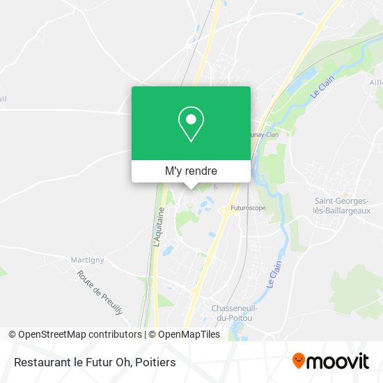Restaurant le Futur Oh plan