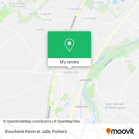 Boucherie Kevin et Julie plan