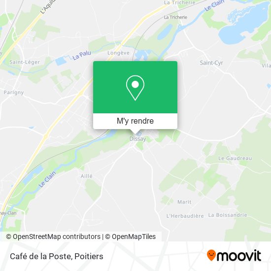 Café de la Poste plan