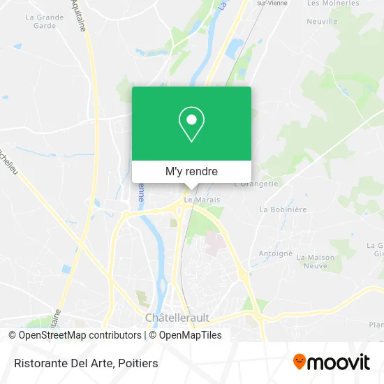 Ristorante Del Arte plan