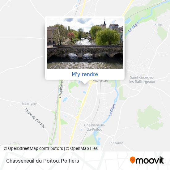 Chasseneuil-du-Poitou plan