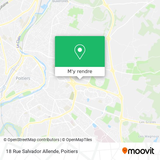 18 Rue Salvador Allende plan