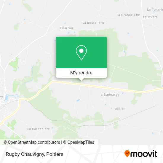 Rugby Chauvigny plan