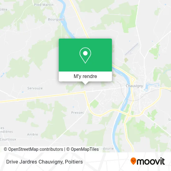 Drive Jardres Chauvigny plan