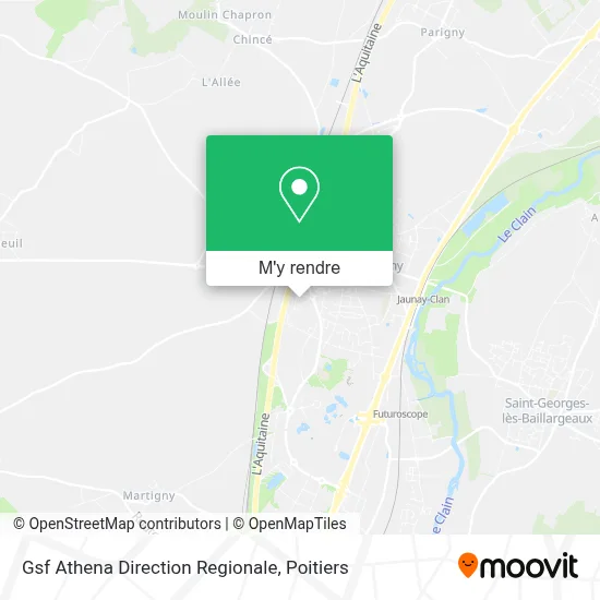 Gsf Athena Direction Regionale plan
