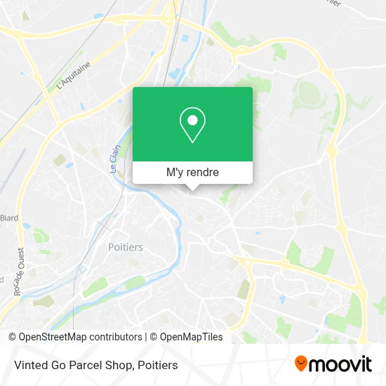 Vinted Go Parcel Shop plan