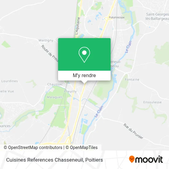 Cuisines References Chasseneuil plan