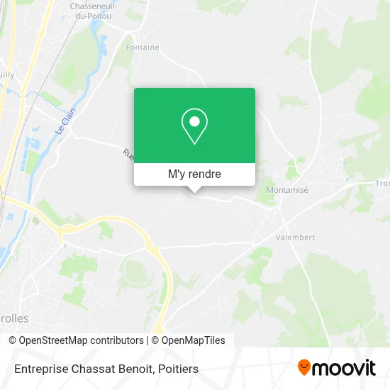 Entreprise Chassat Benoit plan