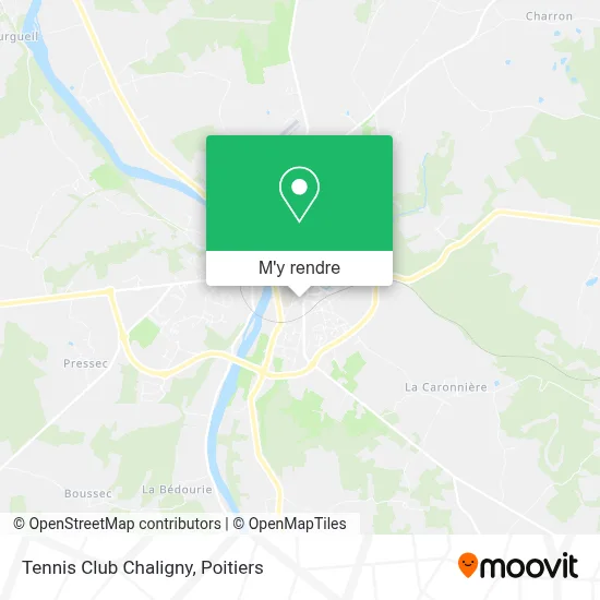 Tennis Club Chaligny plan