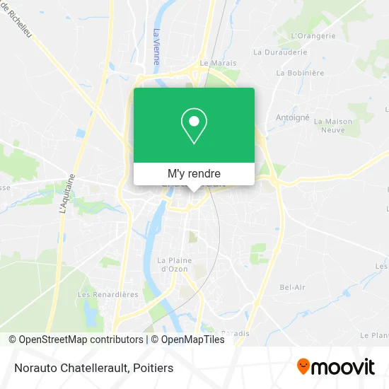 Norauto Chatellerault plan