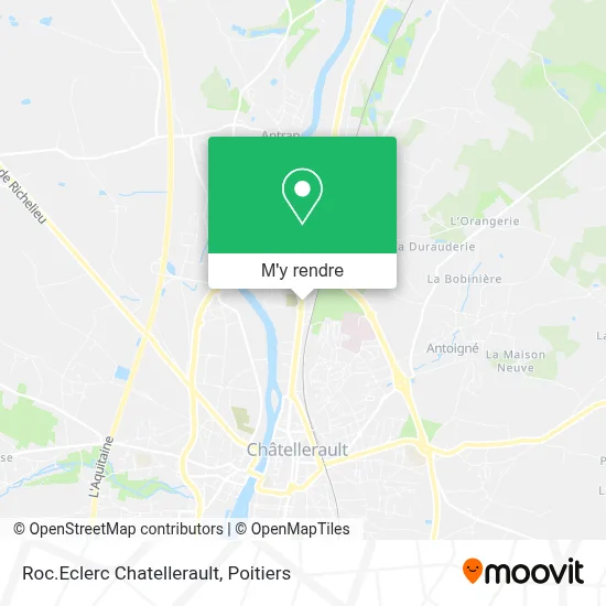 Roc.Eclerc Chatellerault plan
