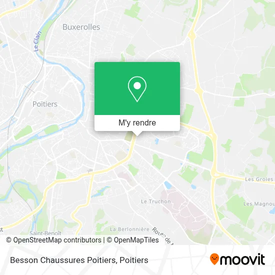 Besson Chaussures Poitiers plan