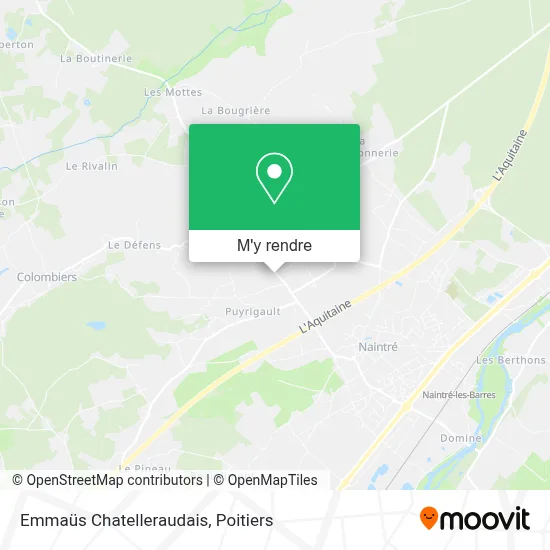 Emmaüs Chatelleraudais plan