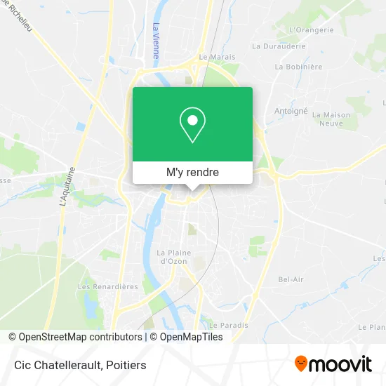 Cic Chatellerault plan