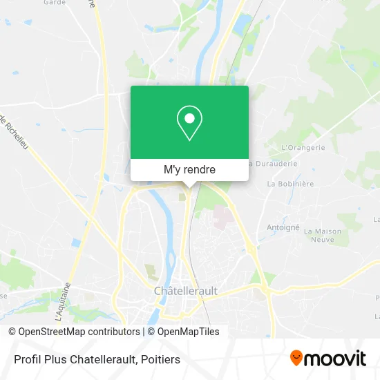 Profil Plus Chatellerault plan