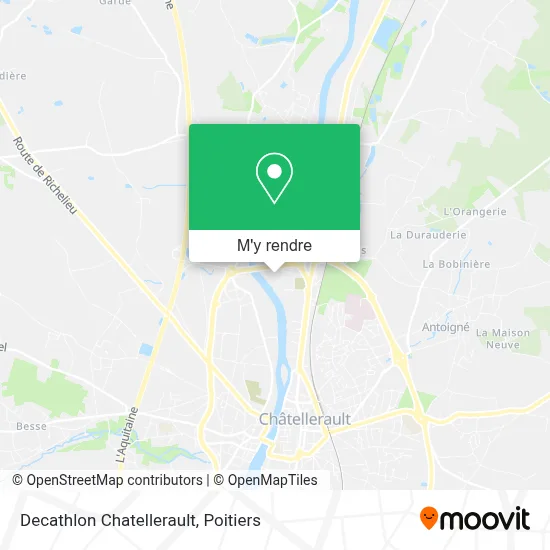 Decathlon Chatellerault plan