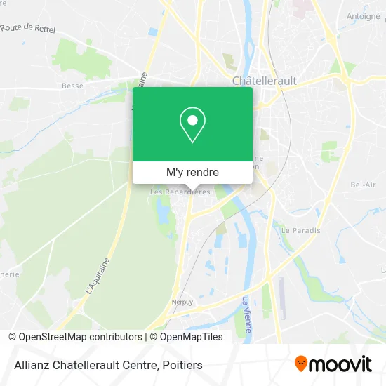 Allianz Chatellerault Centre plan