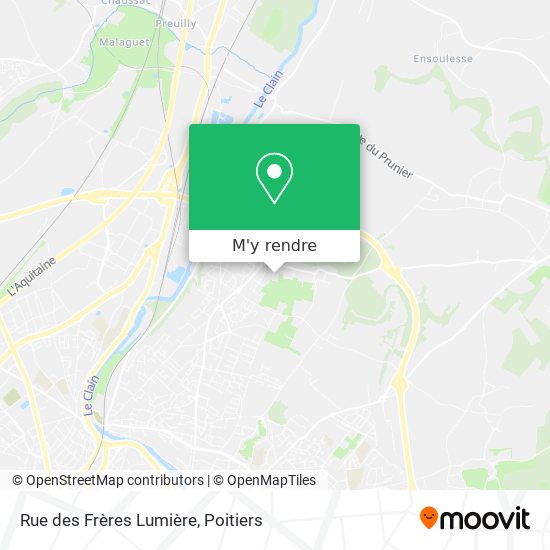 Rue des Frères Lumière plan