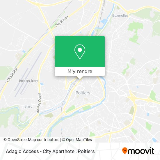 Adagio Access - City Aparthotel plan