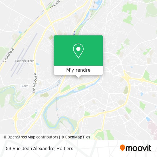 53 Rue Jean Alexandre plan