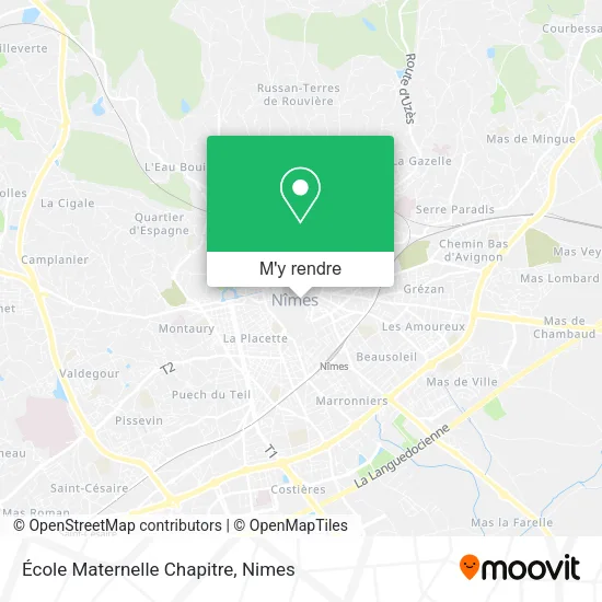 École Maternelle Chapitre plan