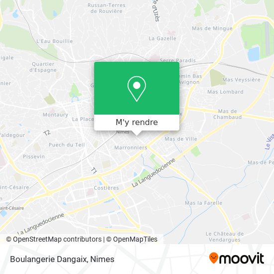 Boulangerie Dangaix plan