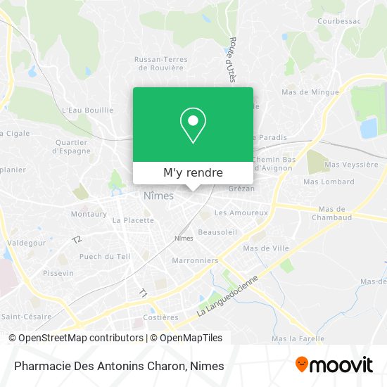 Pharmacie Des Antonins Charon plan