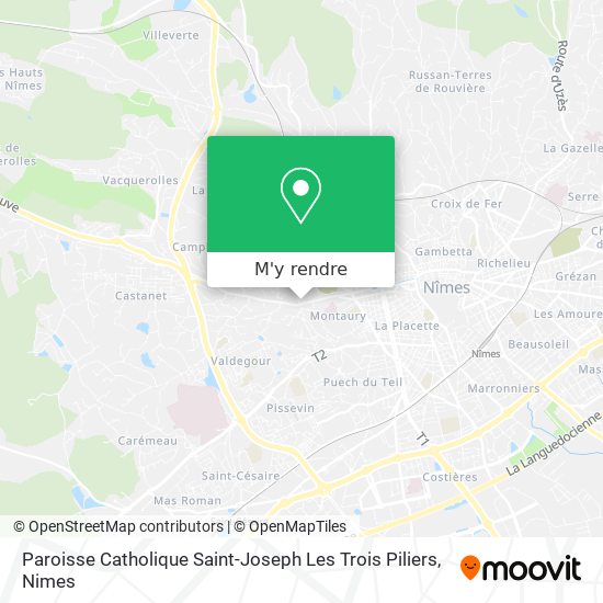 Paroisse Catholique Saint-Joseph Les Trois Piliers plan