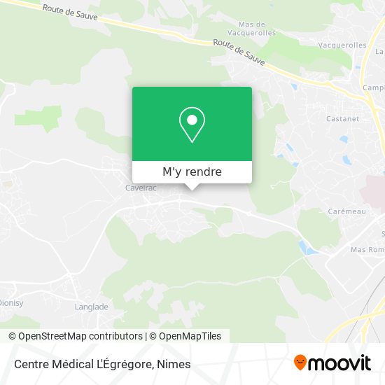Centre Médical L'Égrégore plan