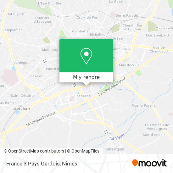 France 3 Pays Gardois plan