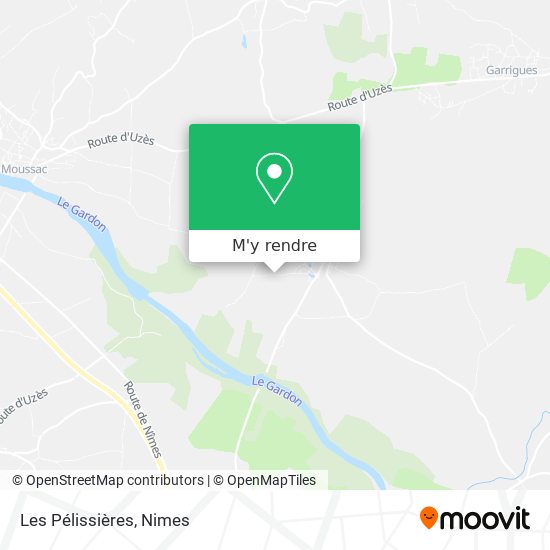 Les Pélissières plan