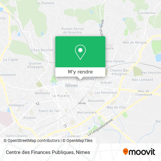 Centre des Finances Publiques plan