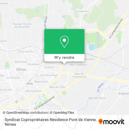 Syndicat Copropriétaires Résidence Pont de Vienne plan