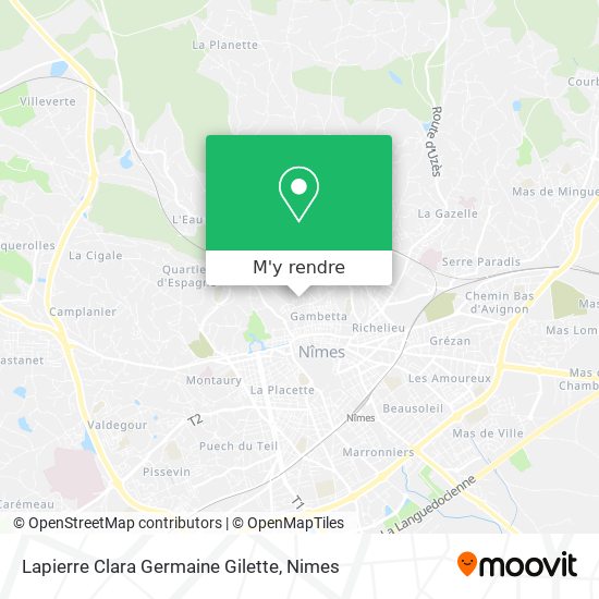 Lapierre Clara Germaine Gilette plan
