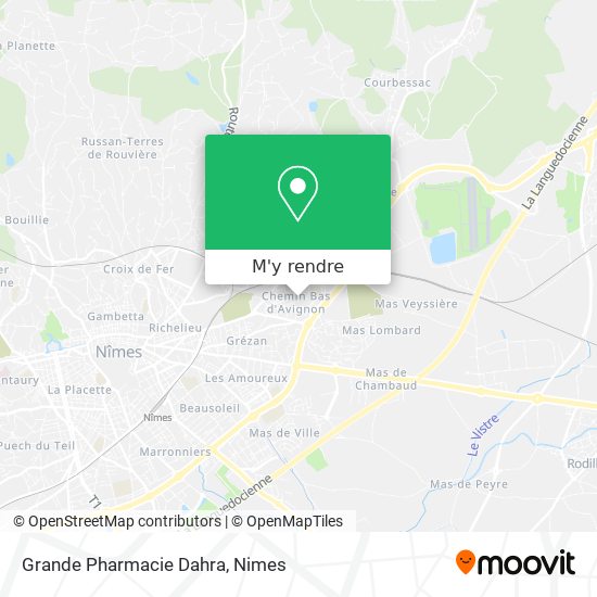 Grande Pharmacie Dahra plan