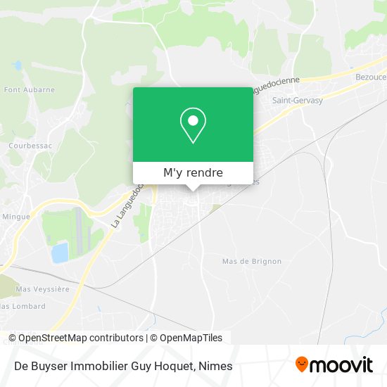 De Buyser Immobilier Guy Hoquet plan