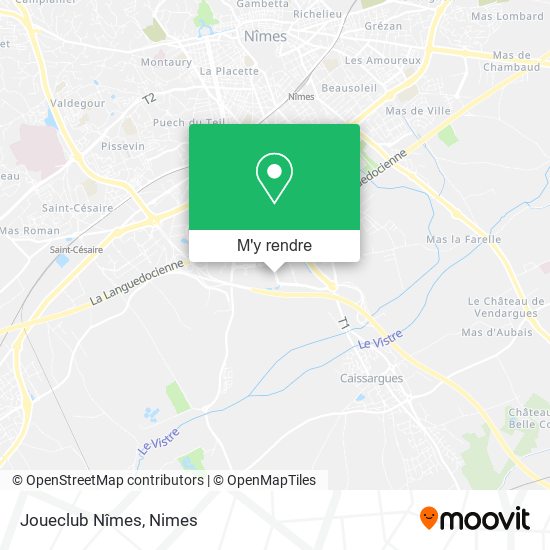 Joueclub Nîmes plan
