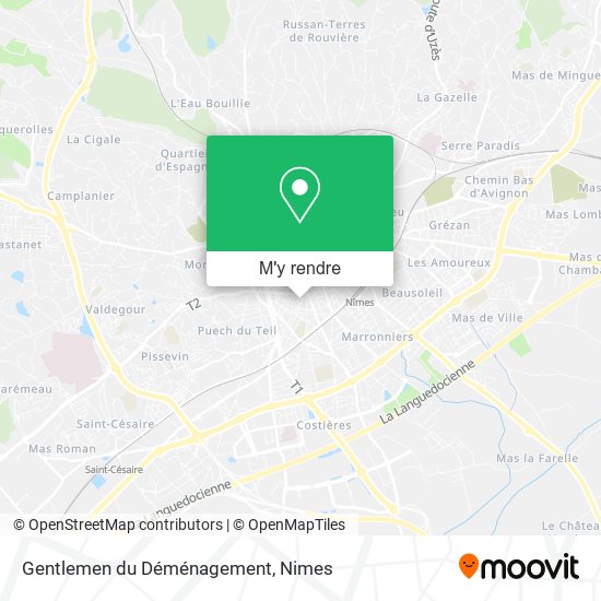Gentlemen du Déménagement plan