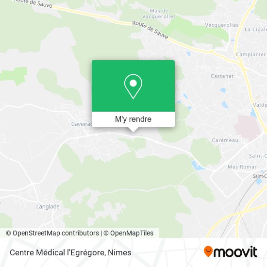 Centre Médical l'Egrégore plan