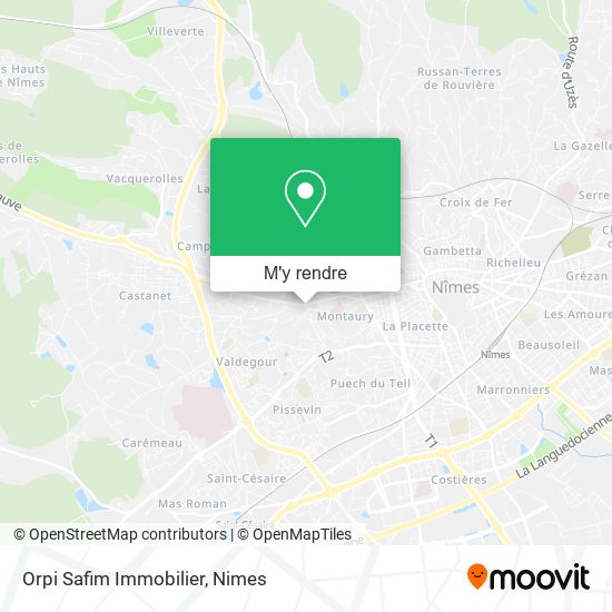Orpi Safim Immobilier plan