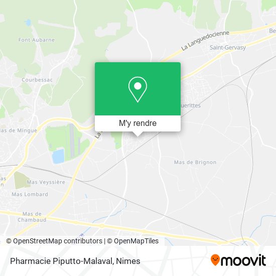 Pharmacie Piputto-Malaval plan