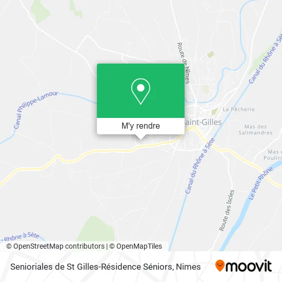 Senioriales de St Gilles-Résidence Séniors plan