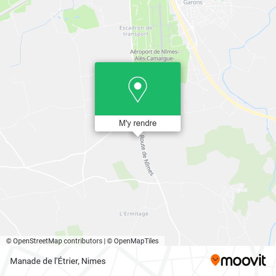 Manade de l'Étrier plan