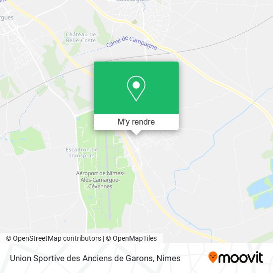 Union Sportive des Anciens de Garons plan