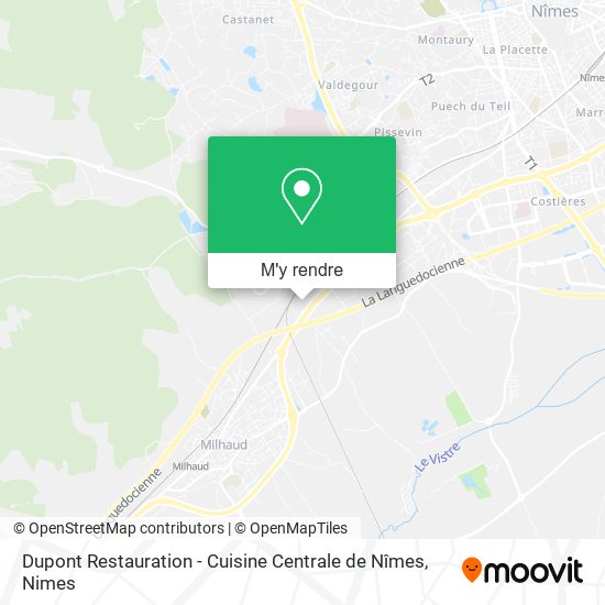 Dupont Restauration - Cuisine Centrale de Nîmes plan