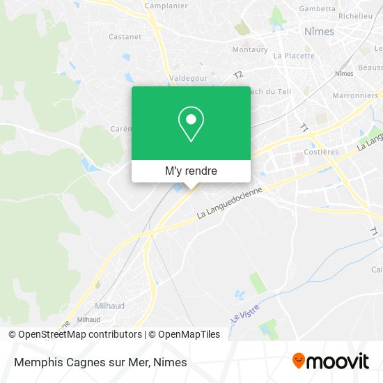 Memphis Cagnes sur Mer plan