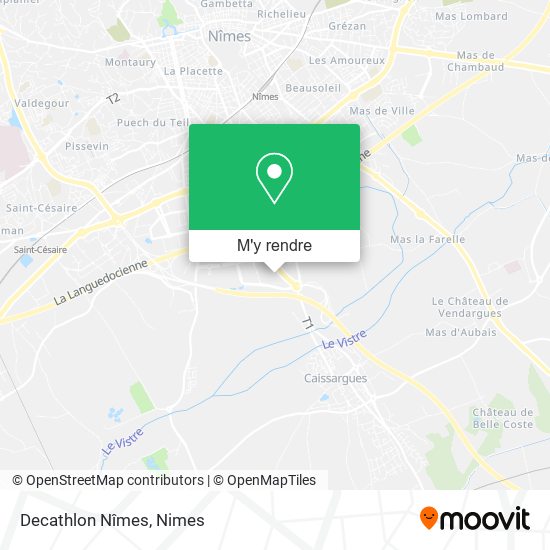 Decathlon Nîmes plan