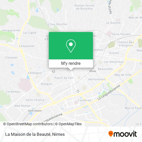 La Maison de la Beauté plan